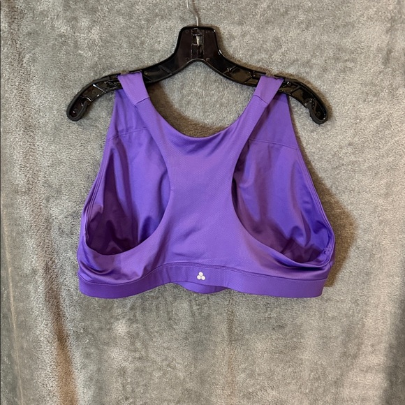 Tek Gear 3x Bold Purple Sports Bra NWOT - Picture 3 of 3